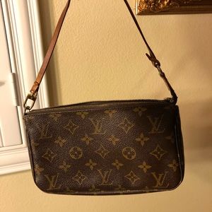 genuine louis vuitton pochette accesoires mini bag